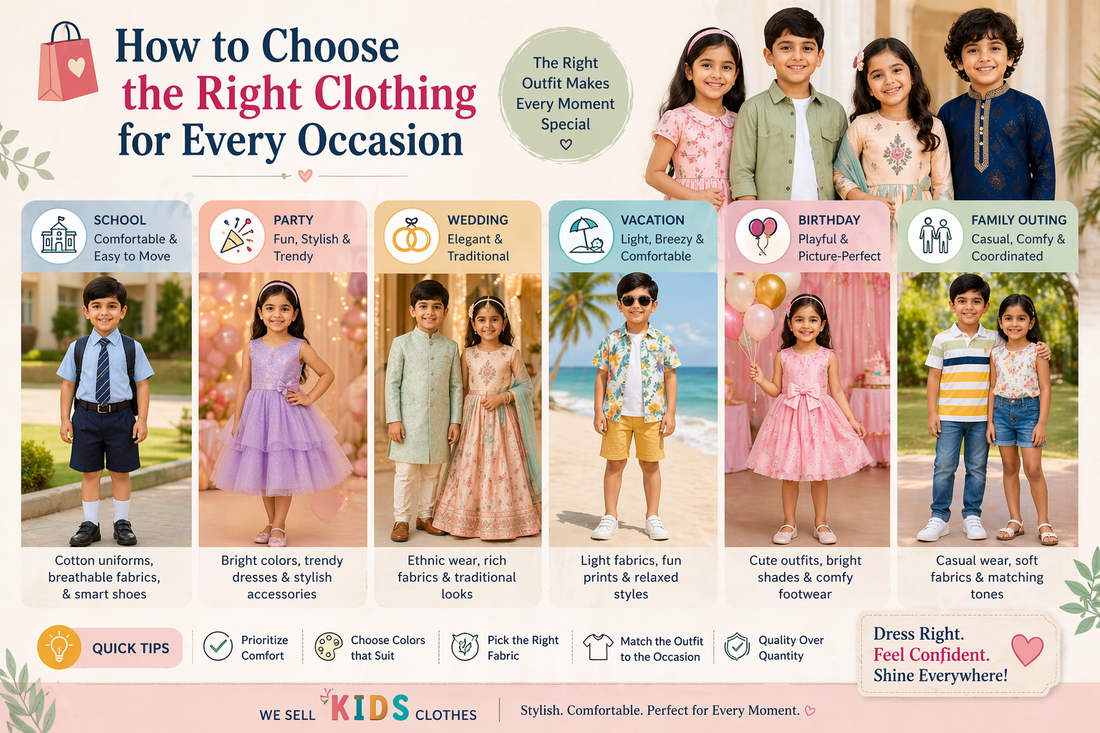 🛍️ How to Choose the Right Clothing for Every Occasion