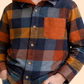 Boys Checked Hooded Shirt with Denim Jeans | Winter Casual Outfit Set (2-10 Years)