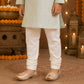 Boys Mint Green Embroidered Kurta Pajama Set | Premium Ethnic Wear for Kids | Festive, Wedding & Party Outfit (1–8 Years)