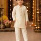 Boys Cream Embroidered Kurta Pajama Set | Premium Ethnic Wear for Kids | Festive, Wedding & Traditional Outfit (1–8 Years)