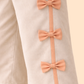 Girls Beige Co-Ord Set with Bow Detail | Stylish Top & Pant Outfit (2-10 Years)