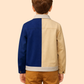 Boys Color Block Jacket with Pockets | Trendy Casual Winter Wear (2-10 Years)