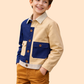 Boys Color Block Jacket with Pockets | Trendy Casual Winter Wear (2-10 Years)