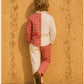 Boys Dual-Tone Co-Ord Set with Checks | Cream & Red Designer Shirt Pant Set (2–10 Years)