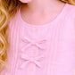 Girls Pink Co-ord Set | Sleeveless Top & Wide Leg Pants Outfit for Kids (2-6 Years)