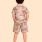 Boys Printed Shirt & Shorts Co-ord Set | Casual Summer Outfit for Kids (2-6 Years)